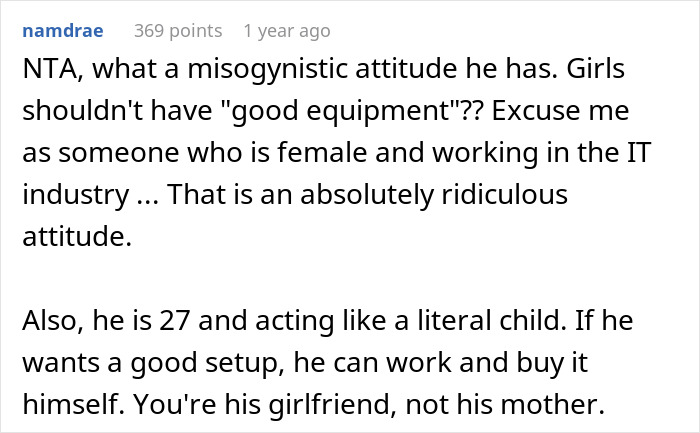 Guy Takes Drastic Measures After Attempts To Coerce GF Into Handing Over Her New PC Fail - 20