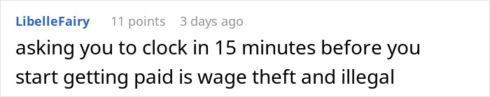 Employee Refuses To Follow Boss's Demands To Show Up Earlier - 31