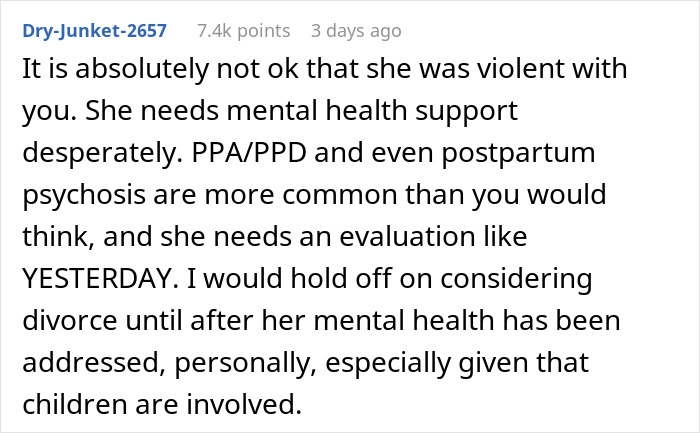 Postpartum Wife Thinks Man Is Cheating As He Came Home Later, Slaps Him So Hard He Considers Divorce  - 11