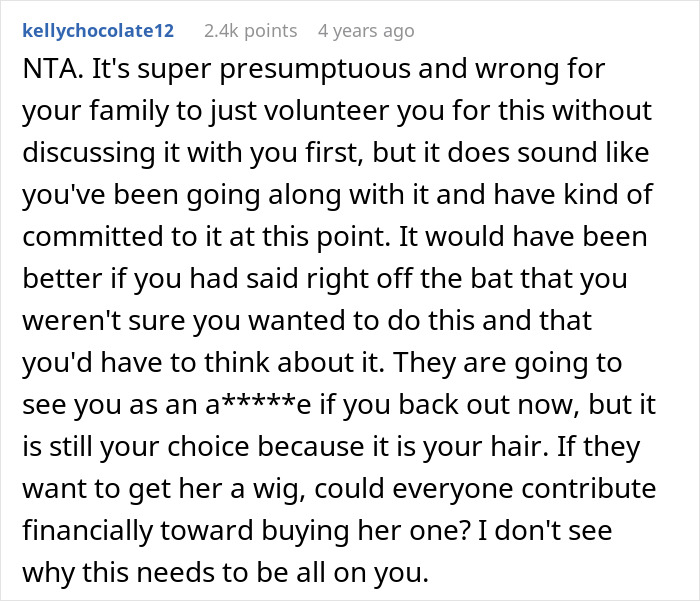 Teen Struggles To Handle The Pressure After Family Demands She Shave Her Head For Aunt