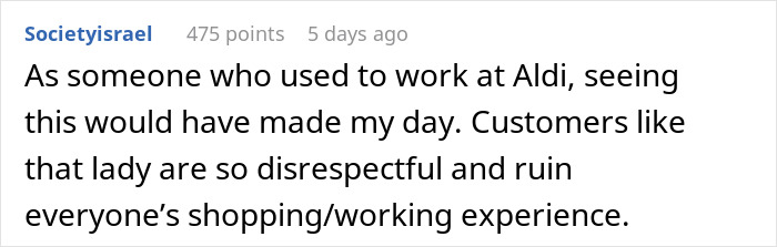 Guy Locks His Cart To Entitled Shopper After Being Annoyed Way Too Much - 11