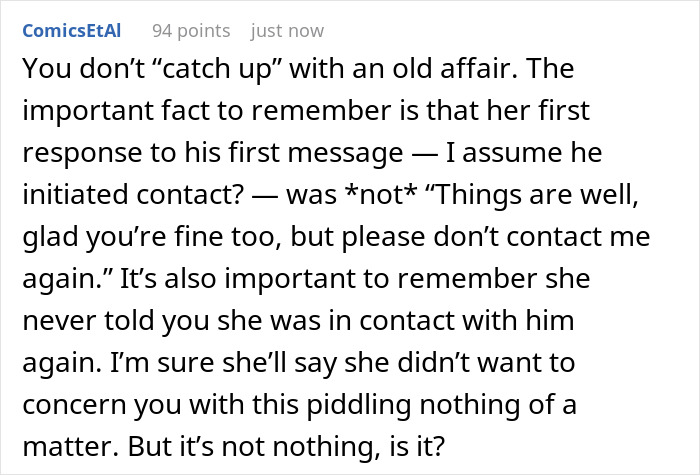 Woman Just “Catches Up” With The Guy She Cheated With, Husband Moves For Divorce - 25