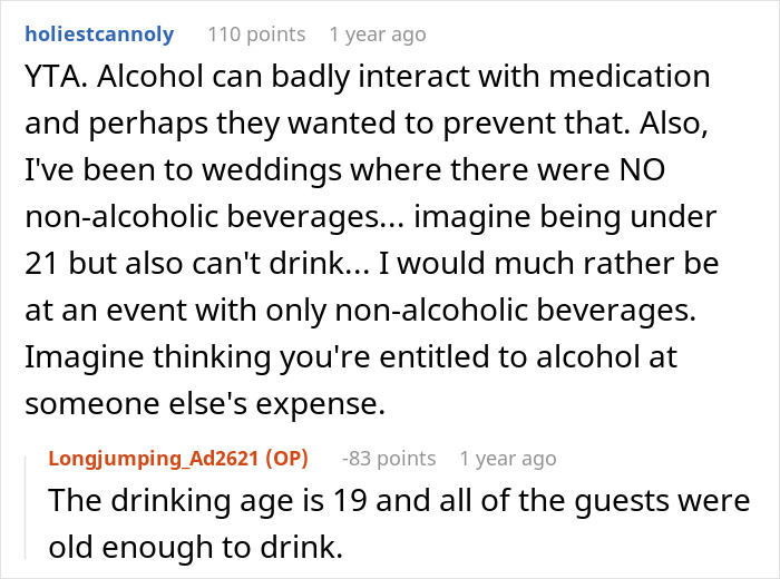 "He Was Tacky And Rude": Sister Freaks At Brother's Alcohol-Free Wedding "He Was Tacky And Rude": Sister Freaks At Brother's Alcohol-Free Wedding