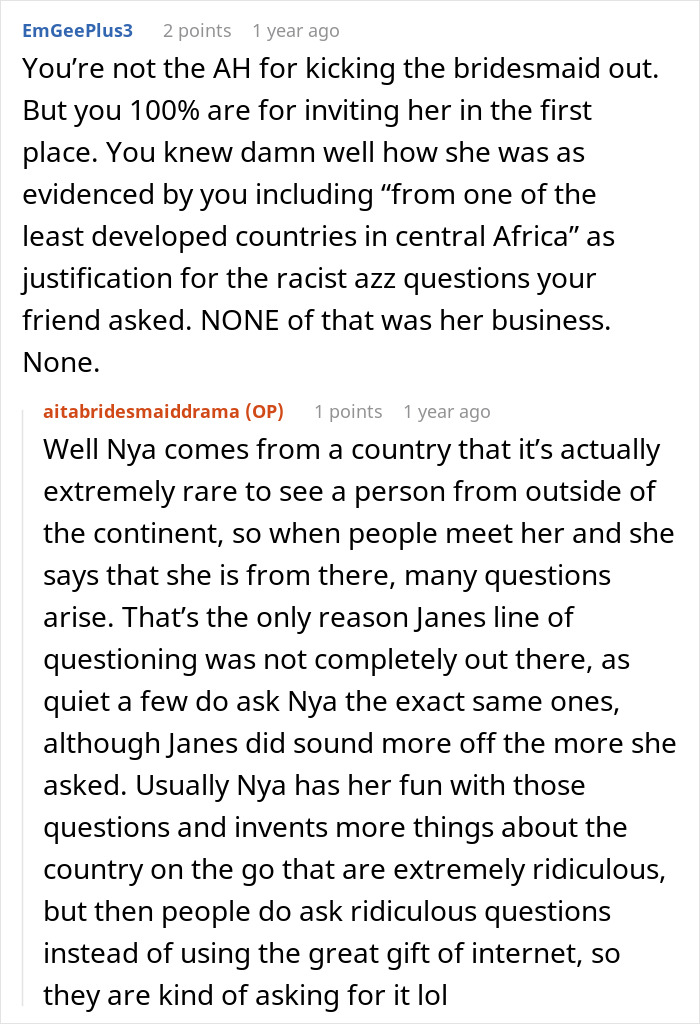 Internet Applauds Bride For Kicking Bridesmaid Off Her Destination Wedding The Day Before The Event - 20