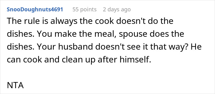 Hubby Claims Dishes Are Wife's Mess After Cooking, Ends Up Having No Dinner The Next Day Hubby Claims Dishes Are Wife's Mess After Cooking, Ends Up Having No Dinner The Next Day