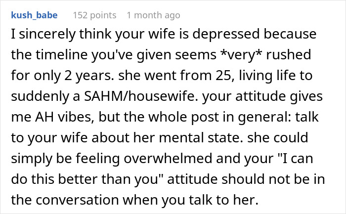 Man Spends A Week Taking Care Of Toddler And The Home, Grows Resentment For His SAH Wife Man Spends A Week Taking Care Of Toddler And The Home, Grows Resentment For His SAH Wife