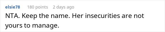 Woman Refuses To Share Last Name With Fiancé’s ‘Intimidating’ Ex, Demands She Change It - 29