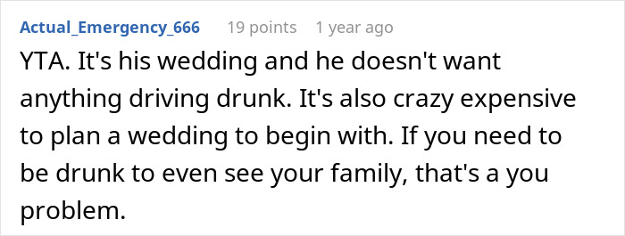 "He Was Tacky And Rude": Sister Freaks At Brother's Alcohol-Free Wedding "He Was Tacky And Rude": Sister Freaks At Brother's Alcohol-Free Wedding