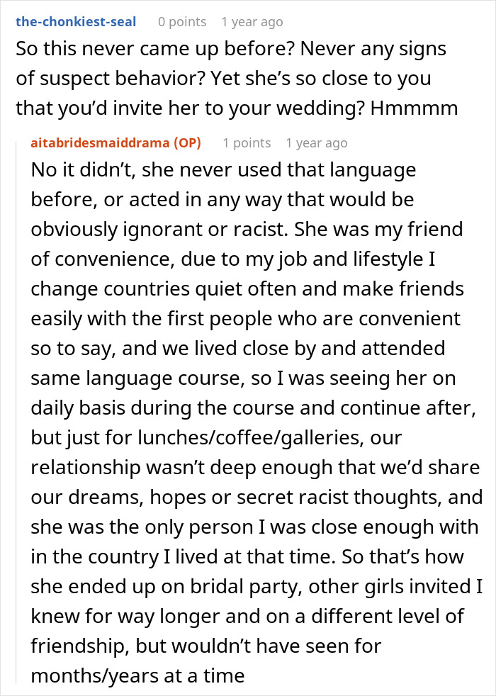 Internet Applauds Bride For Kicking Bridesmaid Off Her Destination Wedding The Day Before The Event - 21