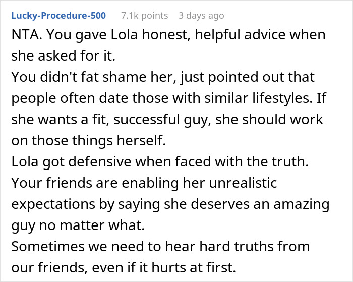 Woman Can’t Understand Why She Struggles To Find A Man, Friend Gets Blatantly Honest - 19