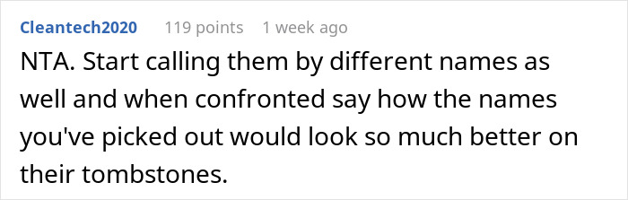 Grandparents Think It&rsquo;s Okay To &lsquo;Rename&rsquo; Granddaughter As They Don&rsquo;t Like Her Name, She Ignores Them