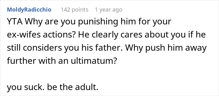 Guy Becomes Estranged From Son After Finding Out He's An Affair Kid, Family Drama Ensues Guy Becomes Estranged From Son After Finding Out He's An Affair Kid, Family Drama Ensues