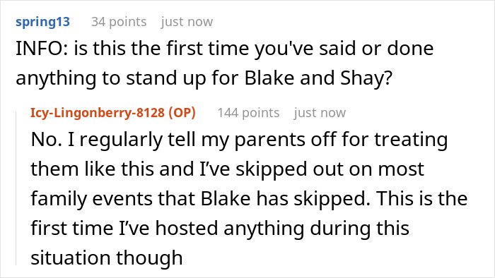 Parents Won’t Acknowledge Son’s Marriage, Daughter Bans Them From Her Kid’s Birthday - 16