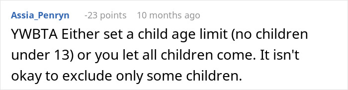 Bride Wants To Ban SIL’s Kids From Wedding But Not Other Kids, Asks If That’s Wrong - 32