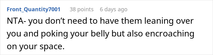 Heavily Pregnant Woman Stays In Her Seat She Paid For, Other Passengers Purposely Inconvenience Her