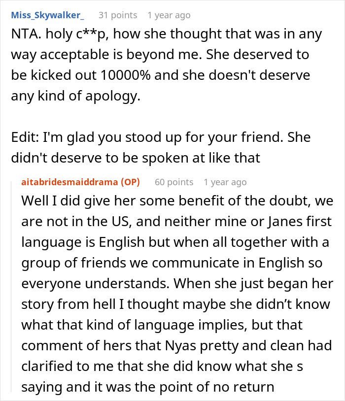 Internet Applauds Bride For Kicking Bridesmaid Off Her Destination Wedding The Day Before The Event - 15