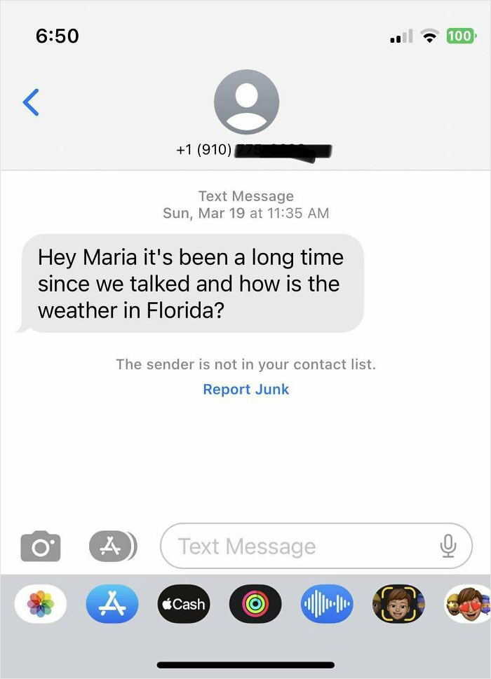 I Keep Getting What I Suppose Are Phishing Texts From Random Numbers