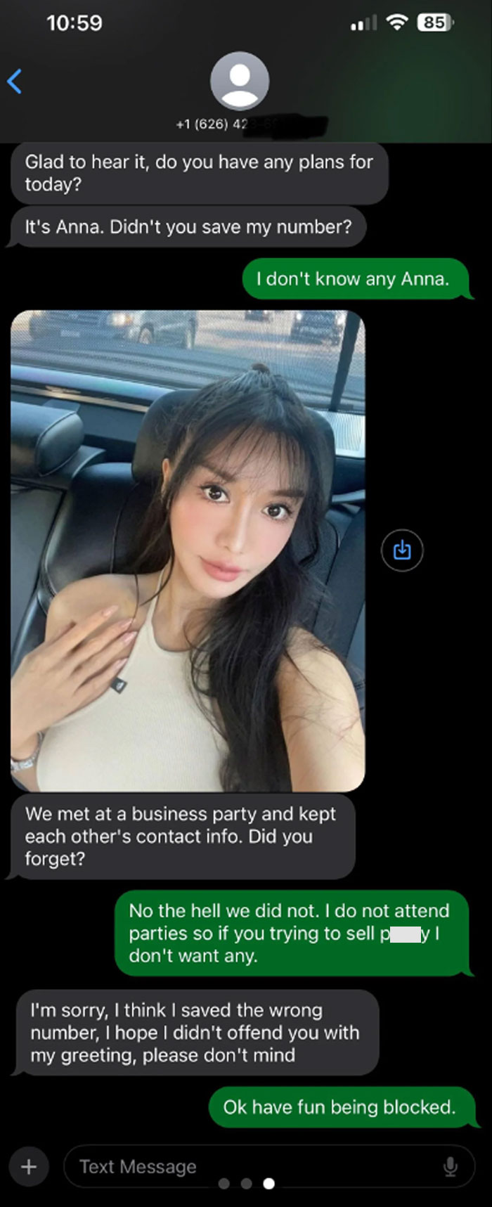 When Scammers Text Like This