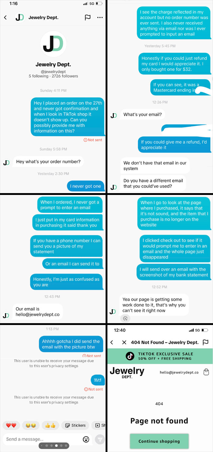 Scammer Uncovered. I’m Out $30