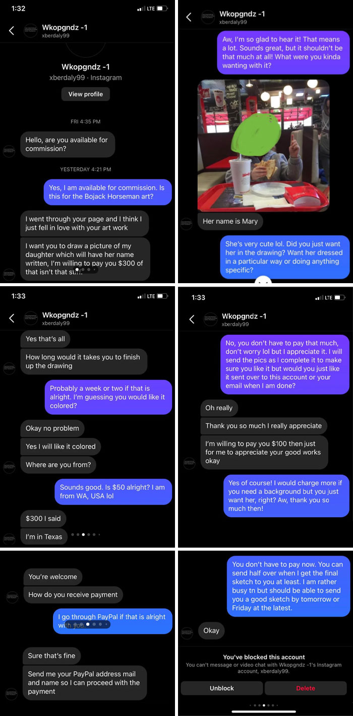 I Thought I Was Finally Getting Commissions, But Instead I Had To Deal With Scammers