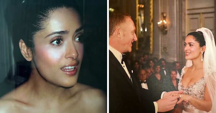 Salma Hayek, Who Rejected Husband’s Proposal Twice, Marks 15th Anniversary With Rare Wedding Pics