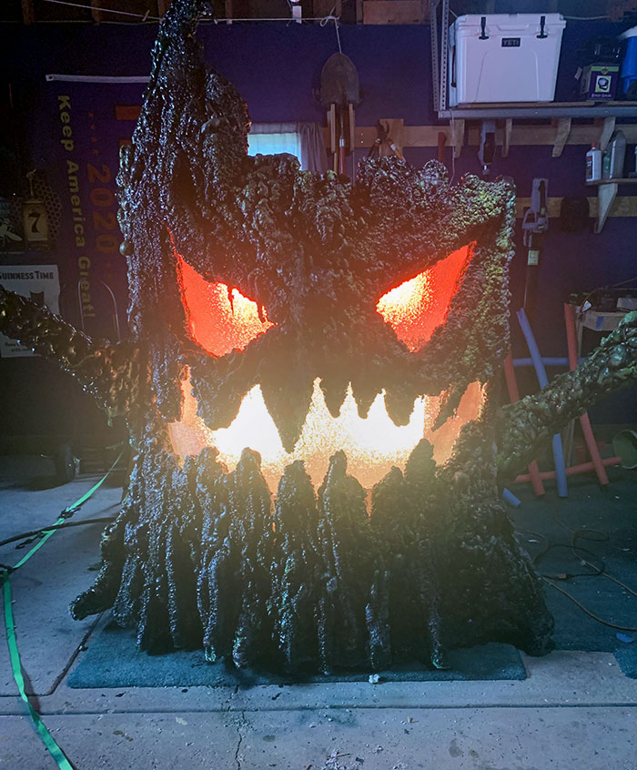 This Is Frank, The Tree I Made A Few Years Ago