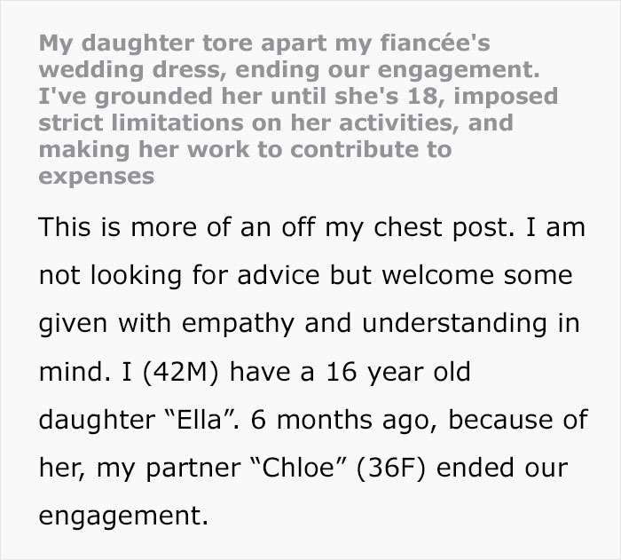 Dad Grounds Daughter For 2 Years After She Ruins His Engagement, Gets A Reality Check - 2