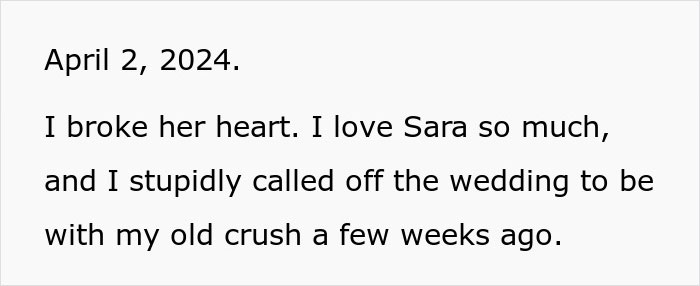 Guy Is Left Miserable And Single After Leaving Fiancée To Chase After High School Crush - 9