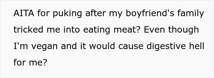 Vegan Woman Tricked Into Eating Meat By Boyfriend’s Family, Makes Sure They Regret It - 17