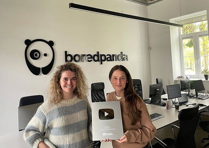 Bored Panda's Original Show "Fire Spike" Receives Silver Play Button For Hitting 100,000 Subscribers