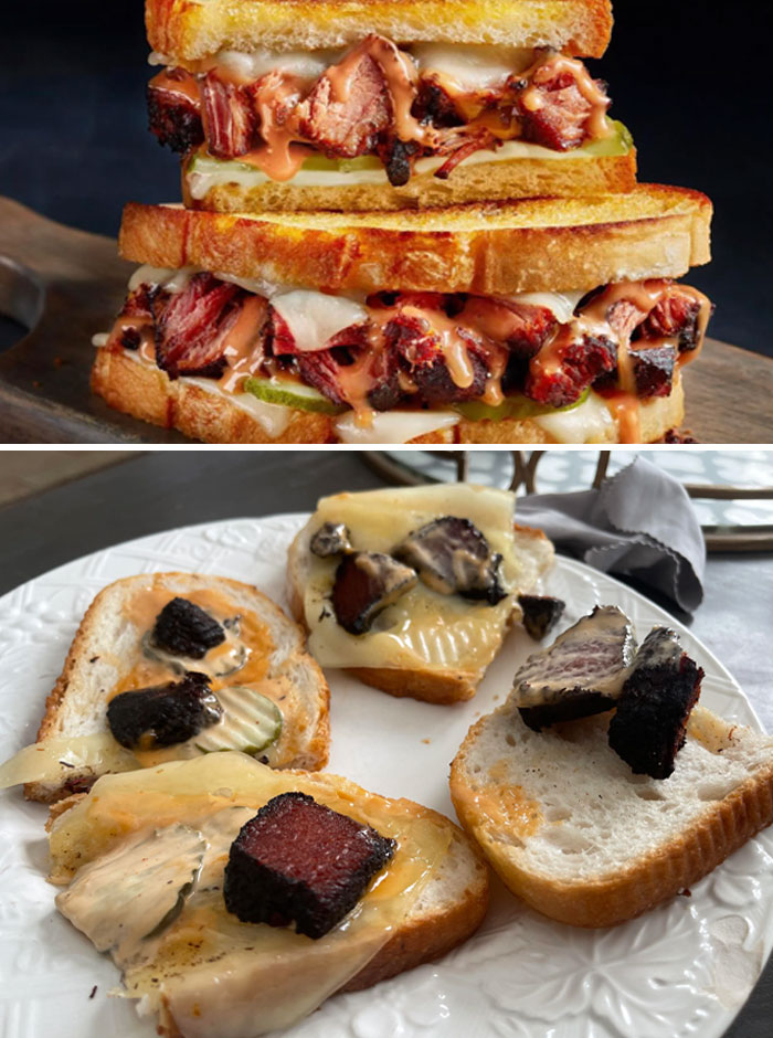 The Meltdown "Giddy Up Melt" Sandwich. I Cried As I Shoveled It Into My Mouth Anyway