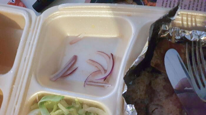 Ordered Extra Onions For Additional $0.50