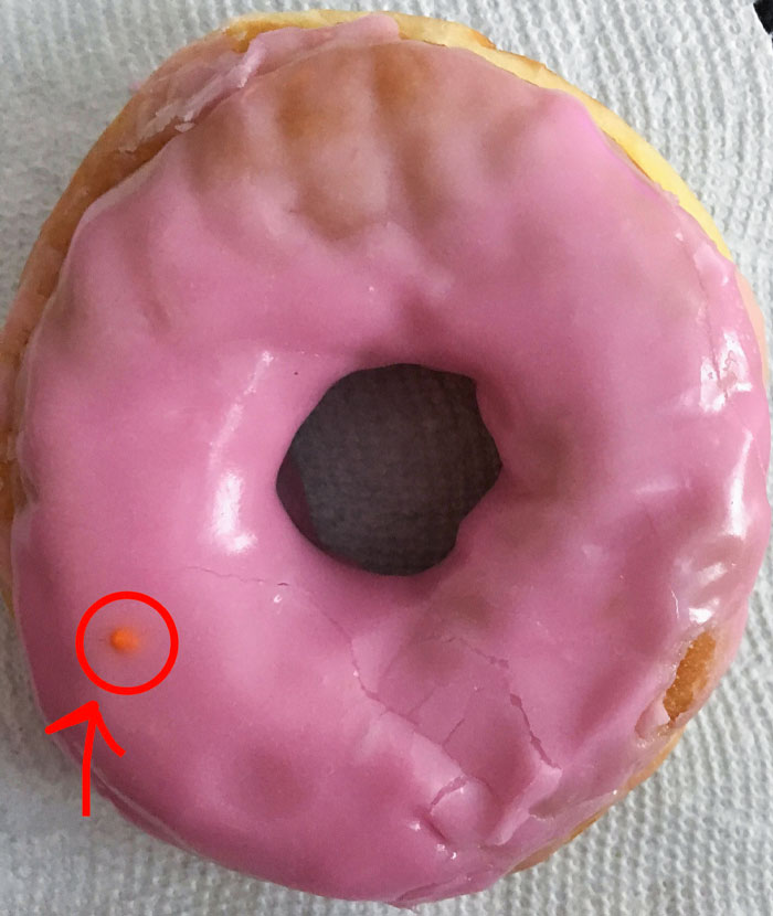 I Ordered A Sprinkled Donut. They Took It Very Literally