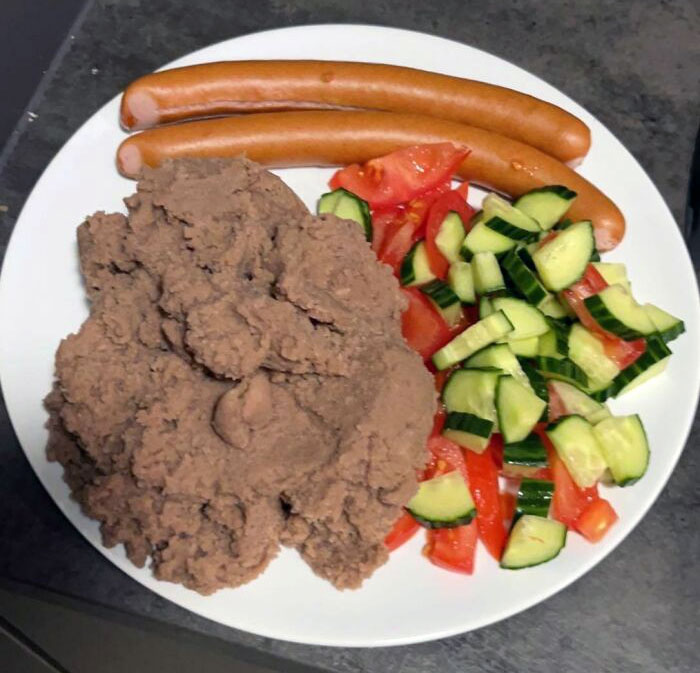 I Was Out Of Milk For My Mashed Potatoes So I Used Chocolate Milk