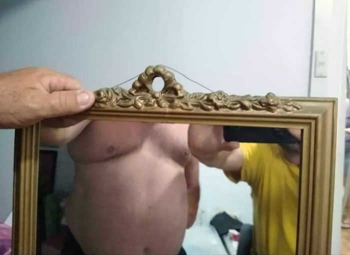 It Takes 2 People To Sell One Mirror