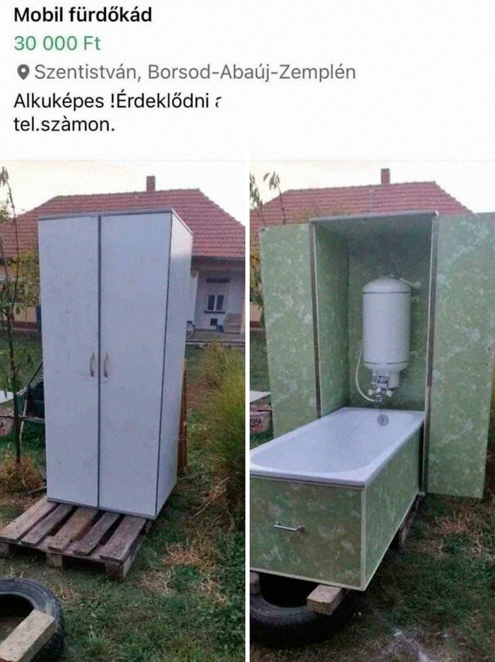 The Foldable Tub Cabinet