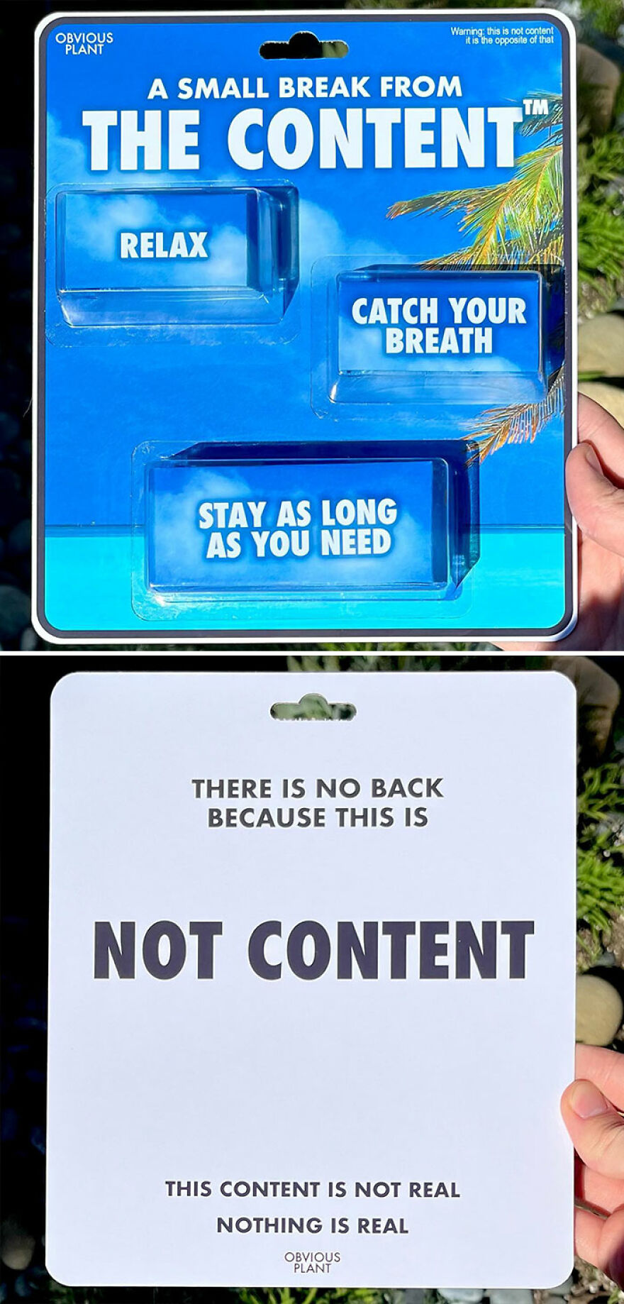 Obvious Plant Fake Products