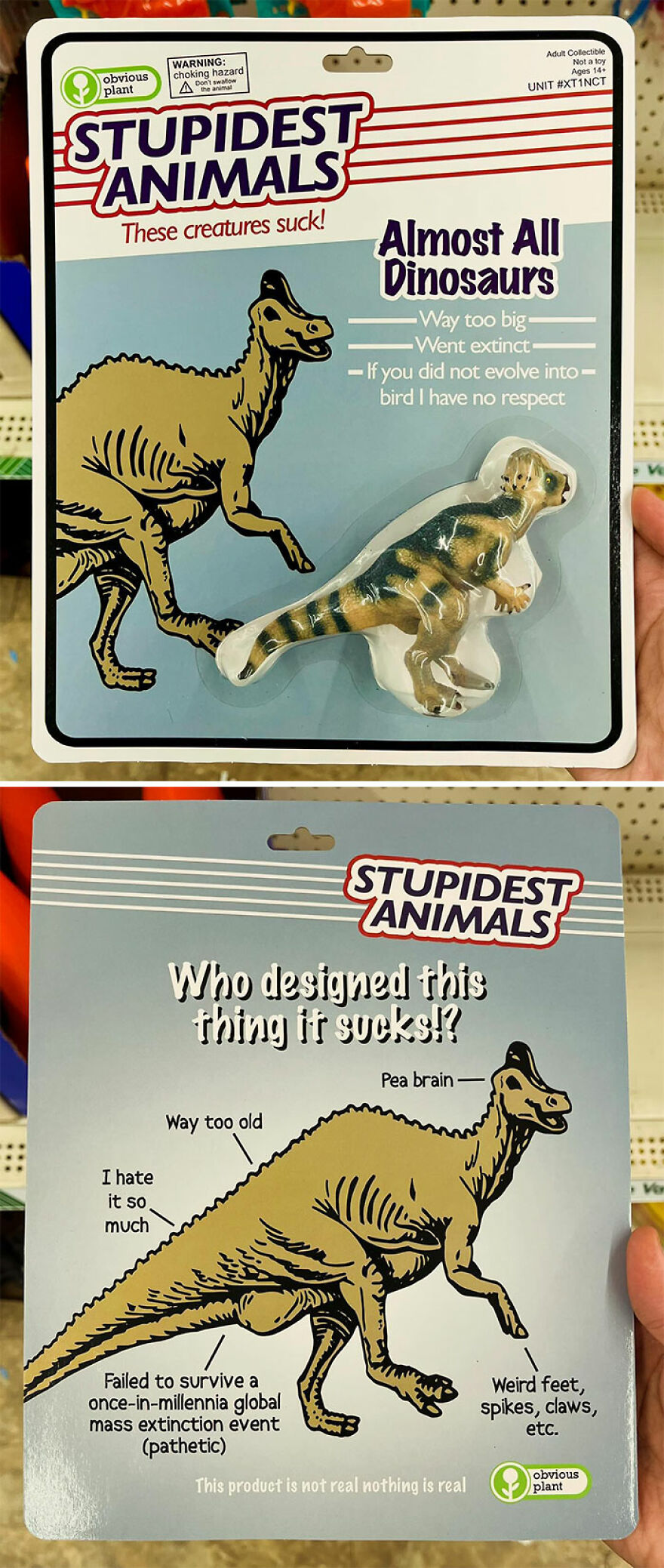 Obvious Plant Fake Products