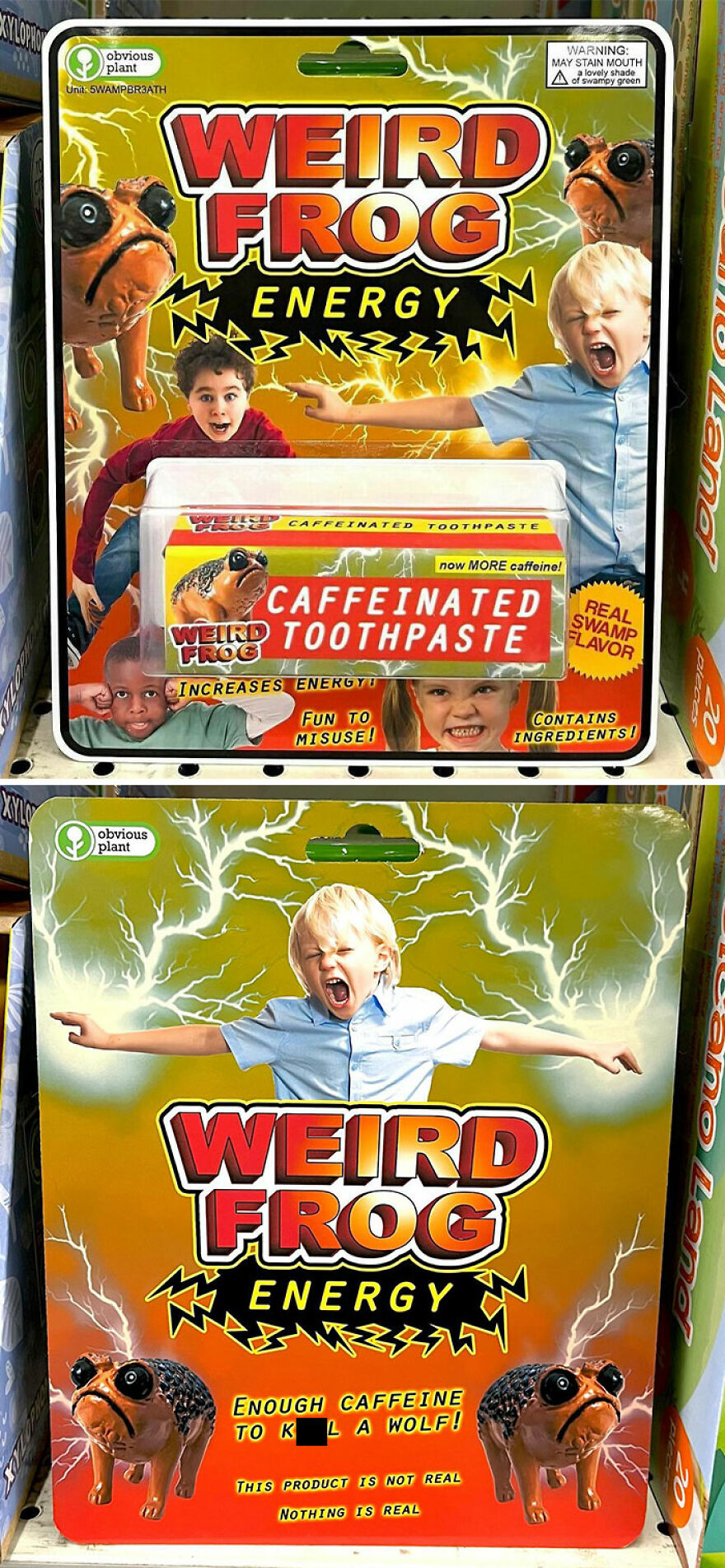 Obvious Plant Fake Products