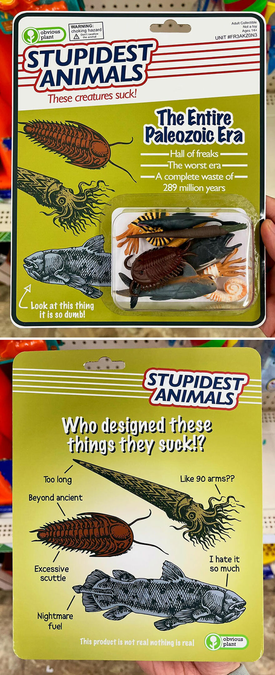 Obvious Plant Fake Products