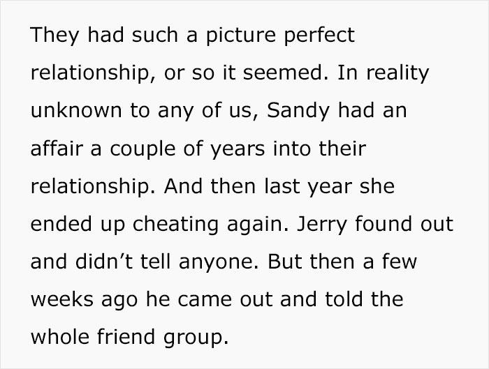 Woman Cheats On Spouse And Gets Canceled By Friends, Another Couple Nearly Splits Over This - 4