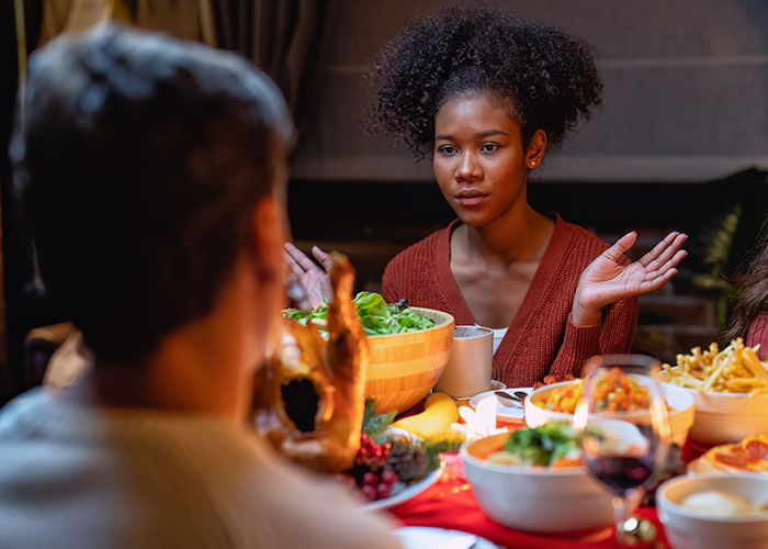 Woman Throws A Tantrum After Finding Out What Kind Of Meat She Ate, Host Has A Savage Response - 1