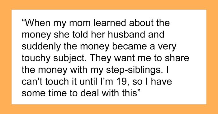 Teen Unexpectedly Inherits A ‘Crazy’ Inheritance From Dad, Drama Ensues When Mom Finds Out