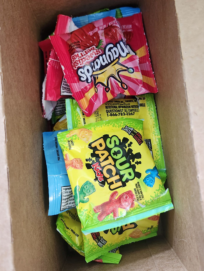 My Boyfriend Puts The Empty Packages Back In The Box