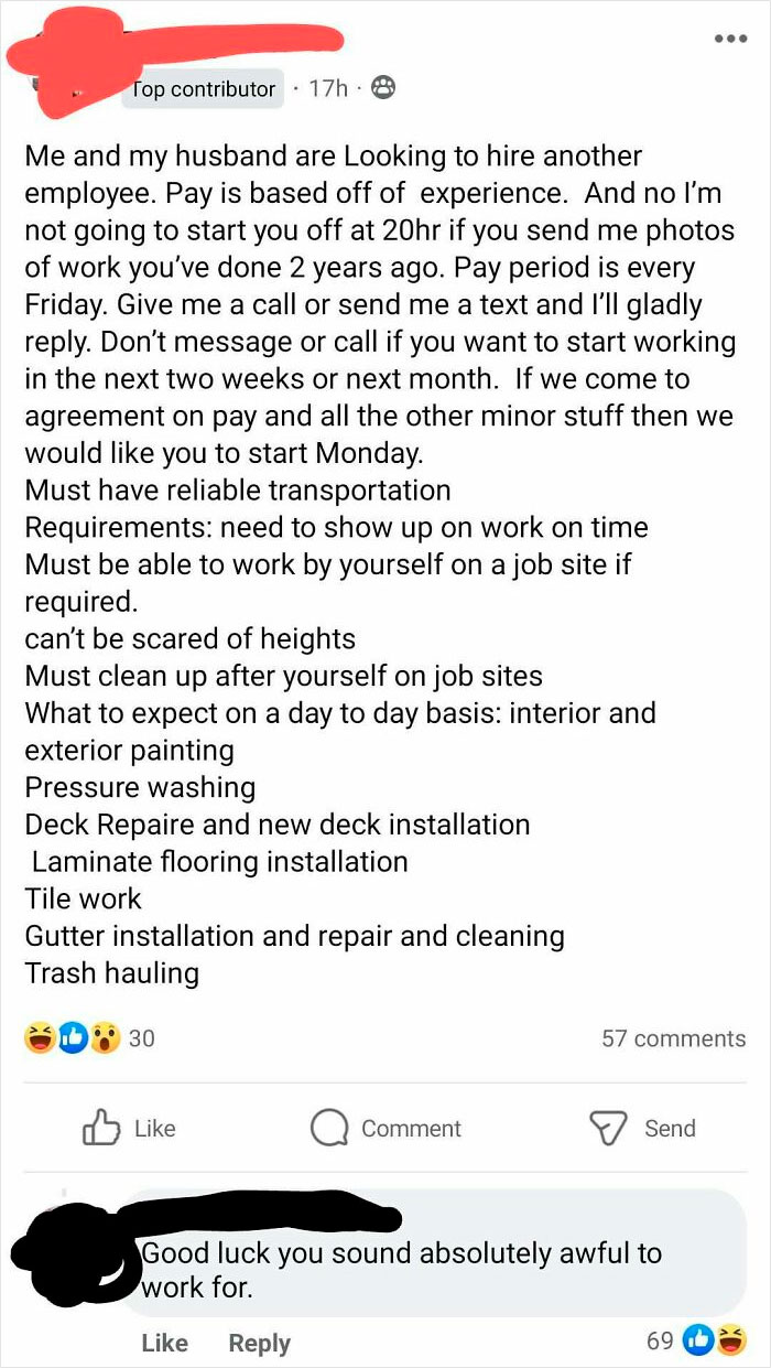 Apply For This Job! But Only If Your Portfolio Has No Gaps, Yet You Can Start For Me Tomorrow Without Needing To Work A 2 Week Notice For Your Precious Employment