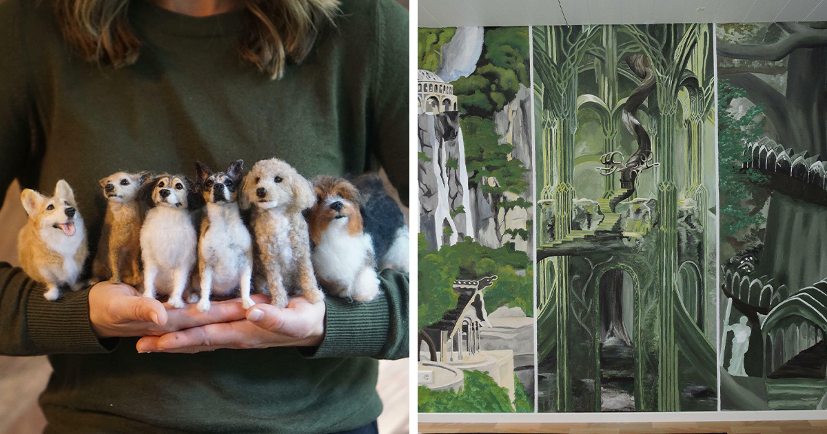 27 Personas muy talentosas mostrando sus creaciones