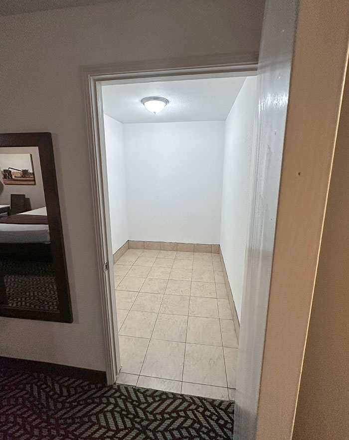 My Hotel Room Had Another Mysterious Empty Room Inside It