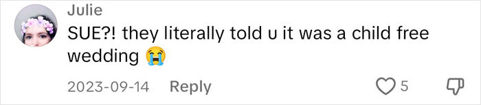 Parents Bring Kid To Child-Free Wedding, Try To Blame Everyone Else After It Ends Tragically Parents Bring Kid To Child-Free Wedding, Try To Blame Everyone Else After It Ends Tragically