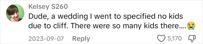 Parents Bring Kid To Child-Free Wedding, Try To Blame Everyone Else After It Ends Tragically Parents Bring Kid To Child-Free Wedding, Try To Blame Everyone Else After It Ends Tragically