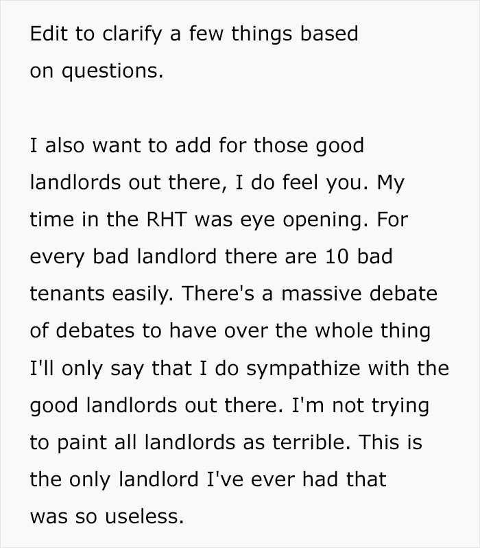 "Face Was So Red At The End": Landlord Regrets Messing With The Wrong Tenant "Face Was So Red At The End": Landlord Regrets Messing With The Wrong Tenant